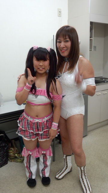 ジャガー横田 公式ブログ 最小の女子プロレスラー V ー Gree